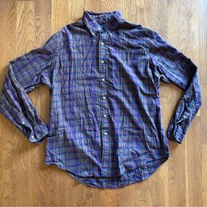 Ralph Lauren Multicolor Dark Plaid Button-Down Shirt